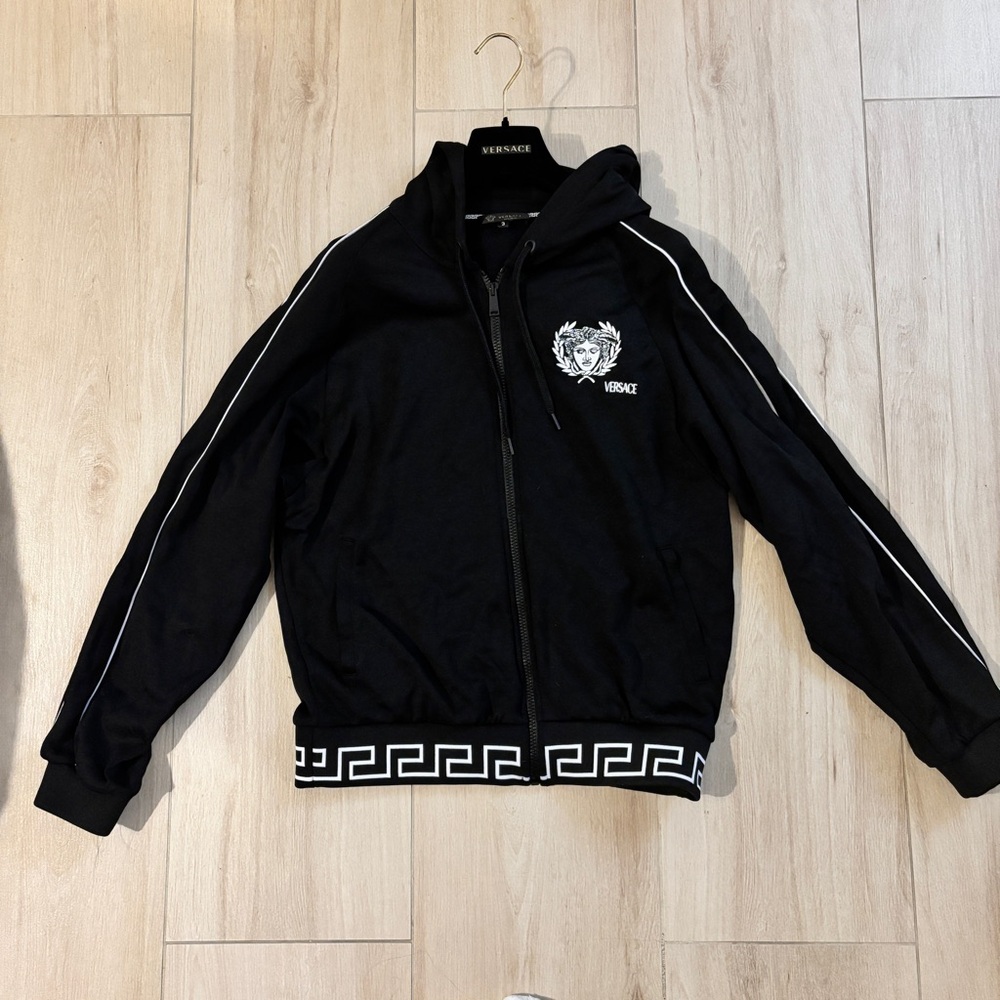 Versace black hoodie